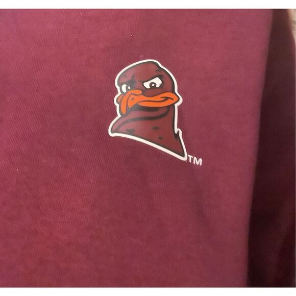 Virginia Tech Hokies Women's Club Hooded Sweatshirt - Picture 4 of 6